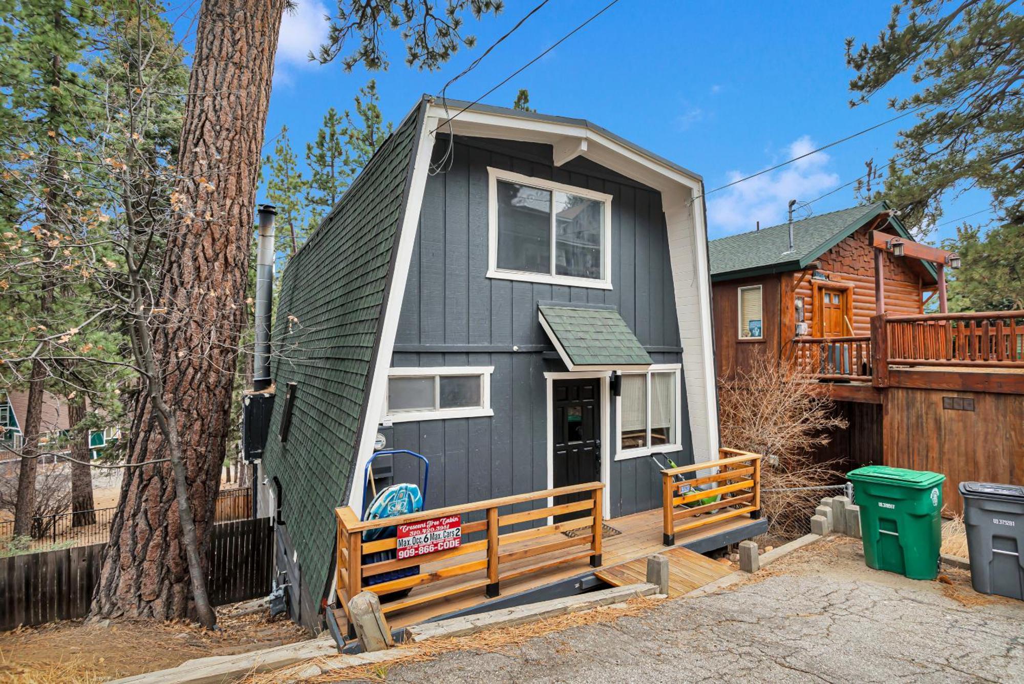 Cozy Crescent Tree Cabin Near Bear Mountain Big Bear Lake Eksteriør billede