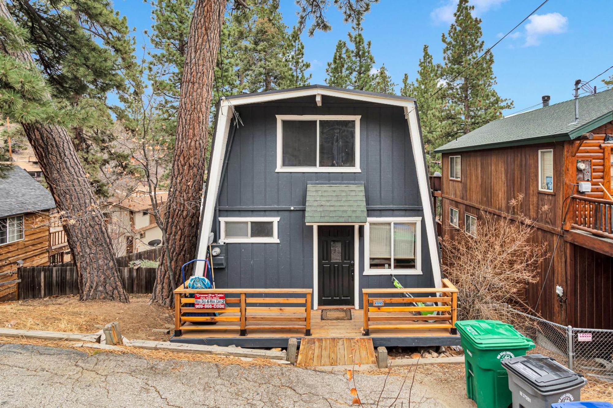 Cozy Crescent Tree Cabin Near Bear Mountain Big Bear Lake Eksteriør billede